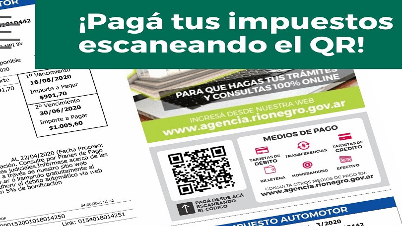 Ahora los impuestos los podés pagar escaneado el QR IPAP